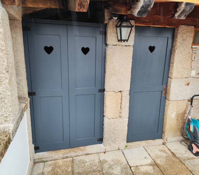 portas madeira personalizada